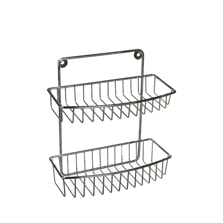 Organizador cromado de 2 niveles (HB-5591)
