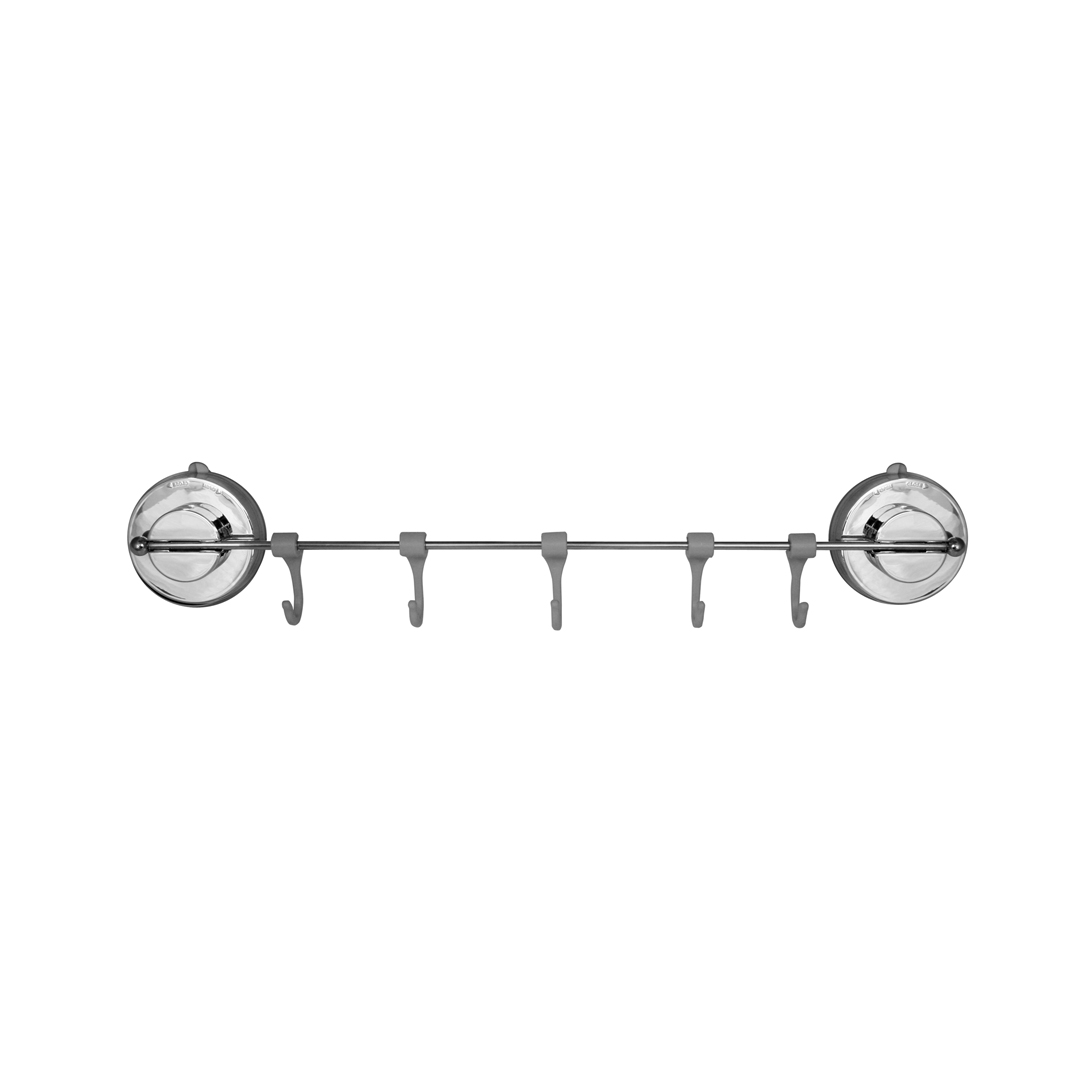 Barra Multiganchos Cromada de Succión (HB-5650)