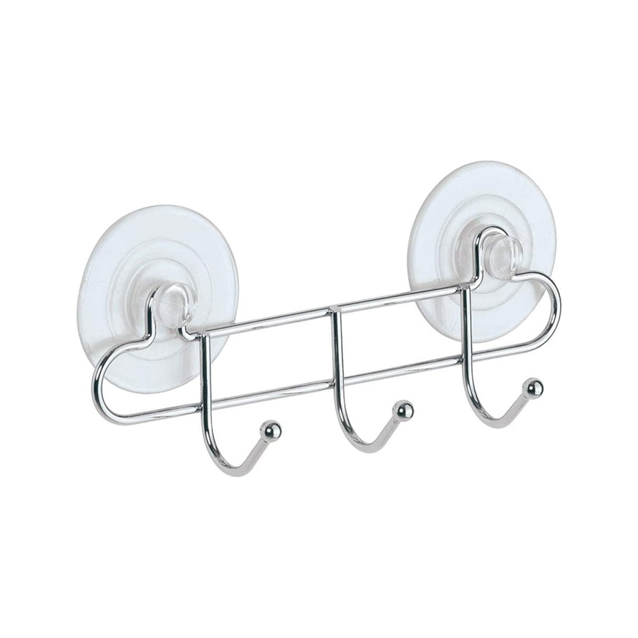 Organizador cromado con 3 ganchos (HB-5731)