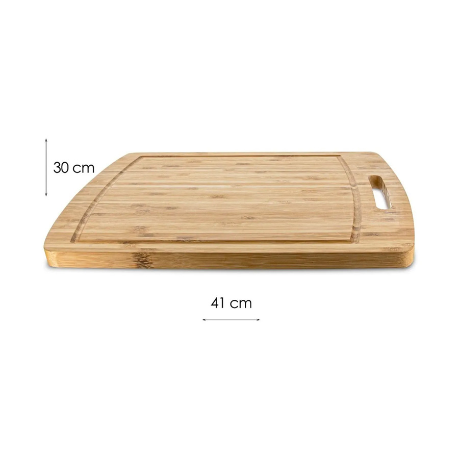 Tabla de bambú para picar con asa (HB-5981)